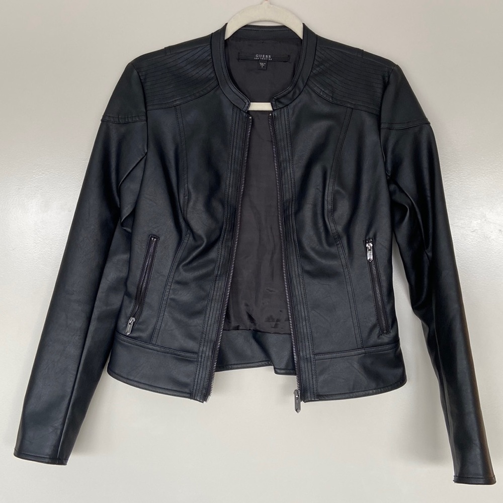 Guess Faux Leather Jacket